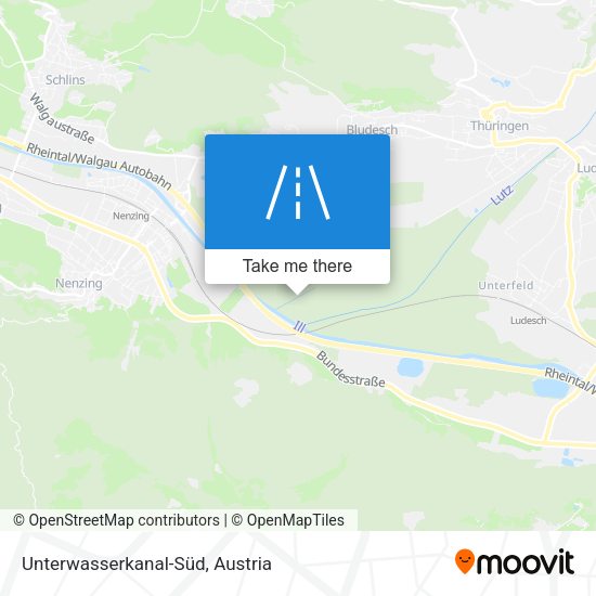 Unterwasserkanal-Süd map