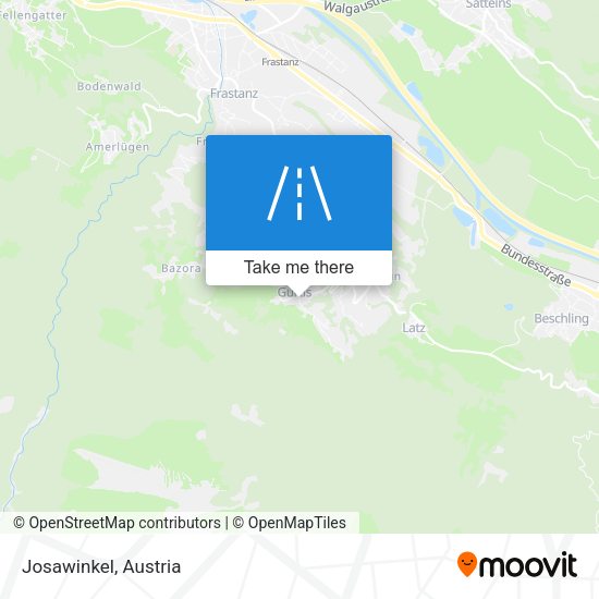 Josawinkel map