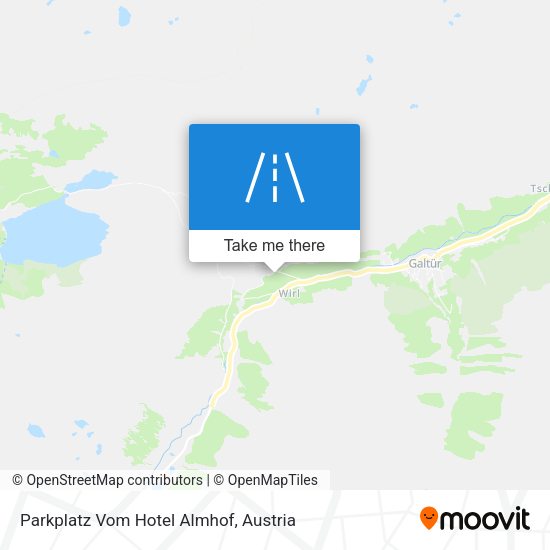 Parkplatz Vom Hotel Almhof map