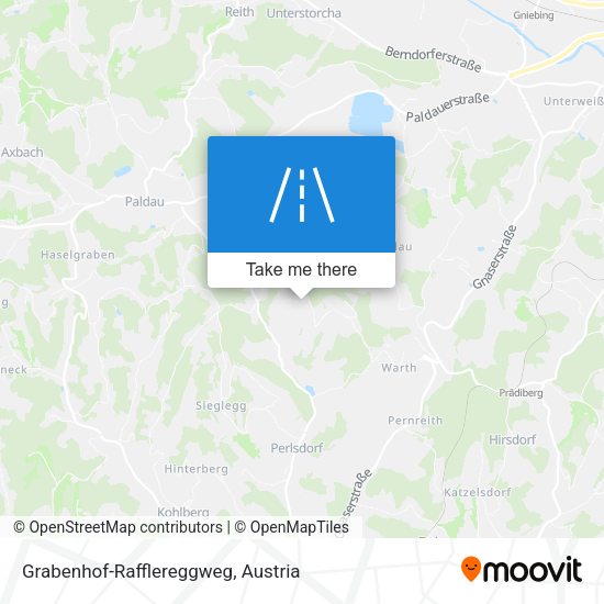 Grabenhof-Rafflereggweg map