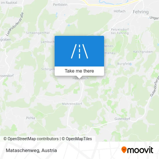 Mataschenweg map