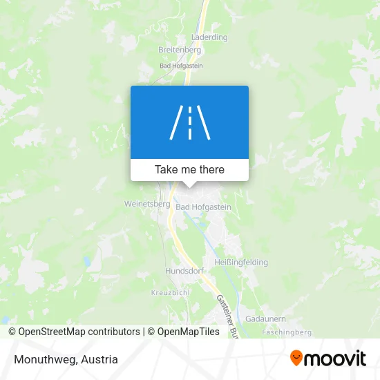 Monuthweg map