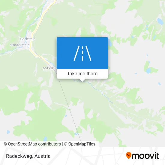 Radeckweg map