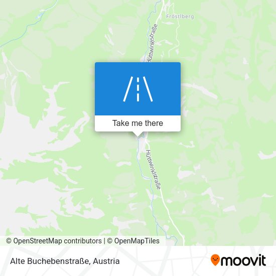 Alte Buchebenstraße map