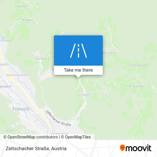 Zeltschacher Straße map