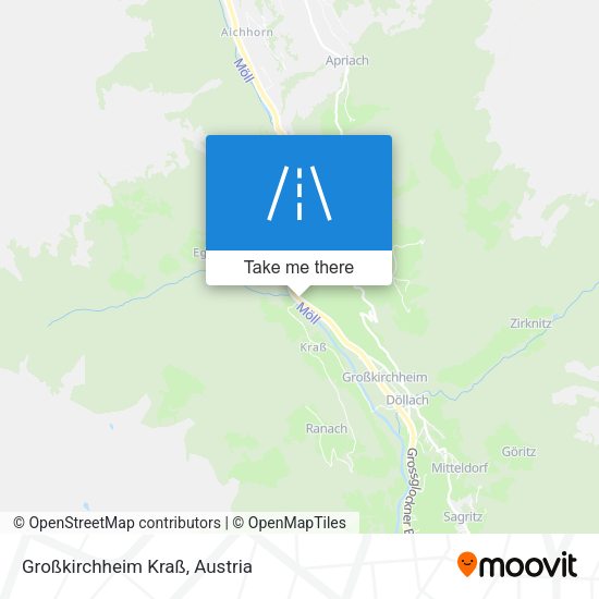 Großkirchheim Kraß map