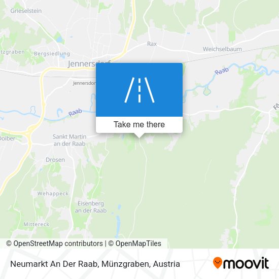 Neumarkt An Der Raab, Münzgraben map