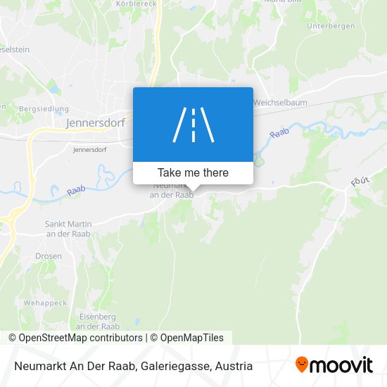 Neumarkt An Der Raab, Galeriegasse map