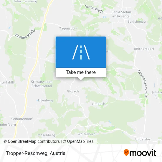 Tropper-Reschweg map