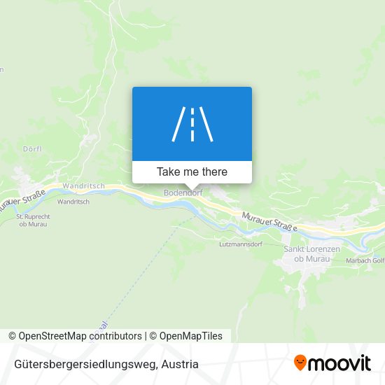 Gütersbergersiedlungsweg map