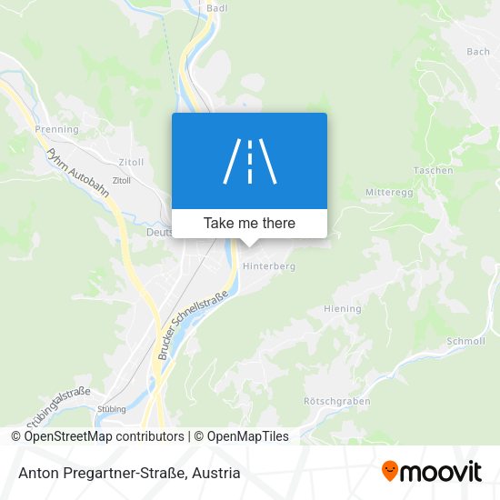 Anton Pregartner-Straße map