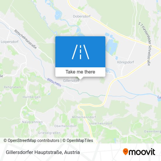 Gillersdorfer Hauptstraße map