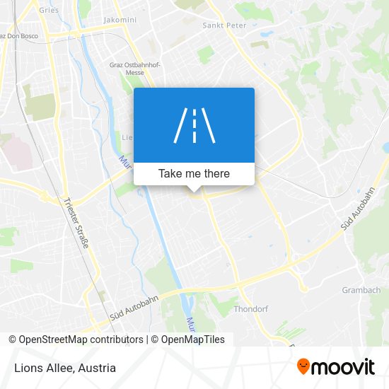 Lions Allee map