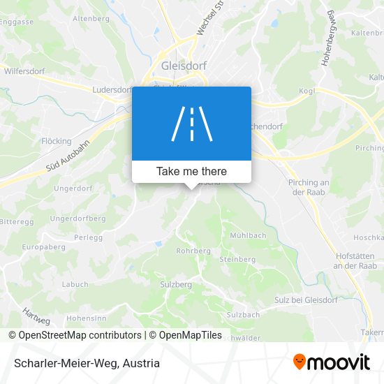 Scharler-Meier-Weg map