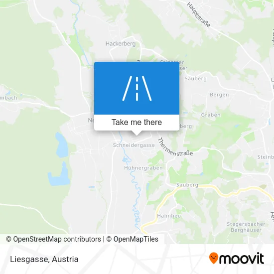 Liesgasse map