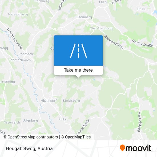 Heugabelweg map