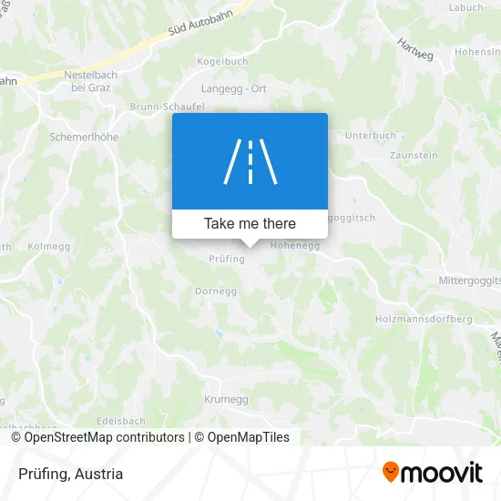 Prüfing map