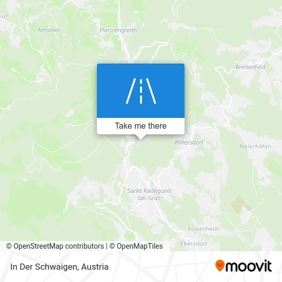 In Der Schwaigen map