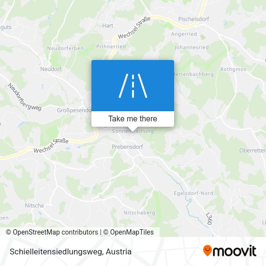 Schielleitensiedlungsweg map