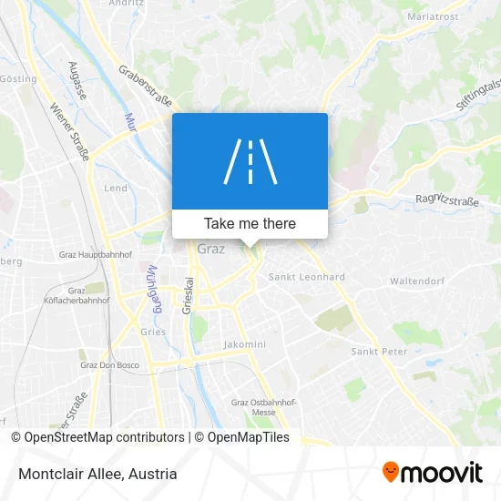 Montclair Allee map