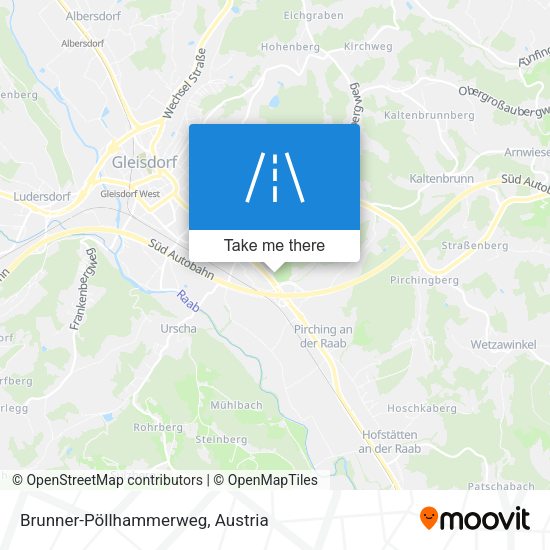 Brunner-Pöllhammerweg map