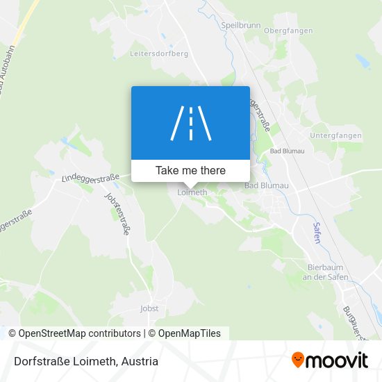 Dorfstraße Loimeth map