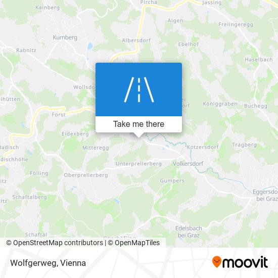 Wolfgerweg map