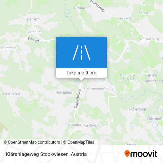 Kläranlageweg Stockwiesen map