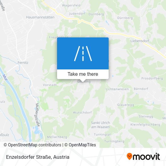 Enzelsdorfer Straße map