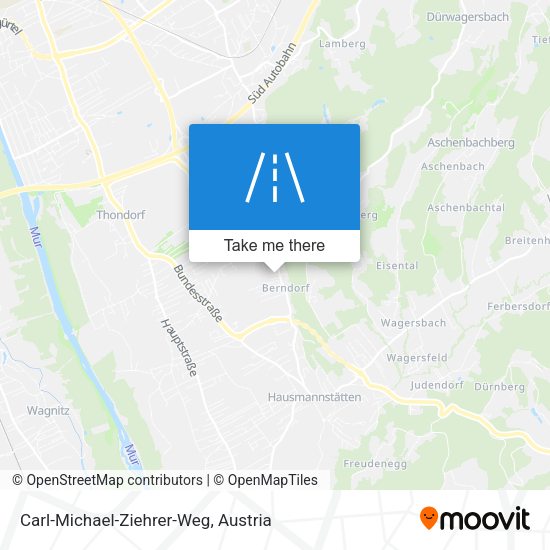 Carl-Michael-Ziehrer-Weg map