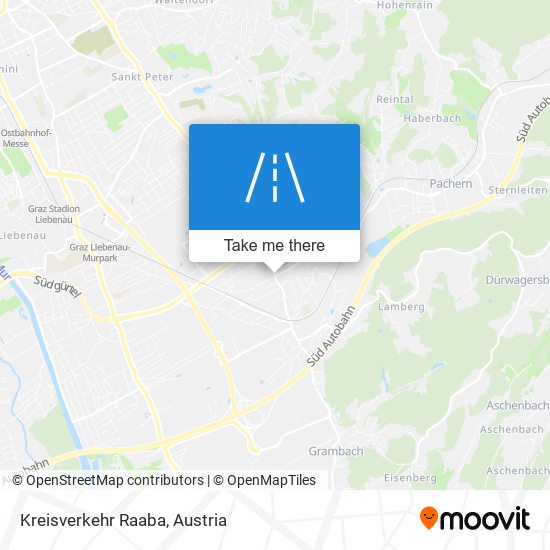 Kreisverkehr Raaba map