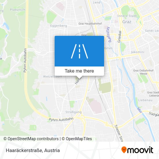 Haaräckerstraße map