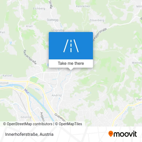 Innerhoferstraße map