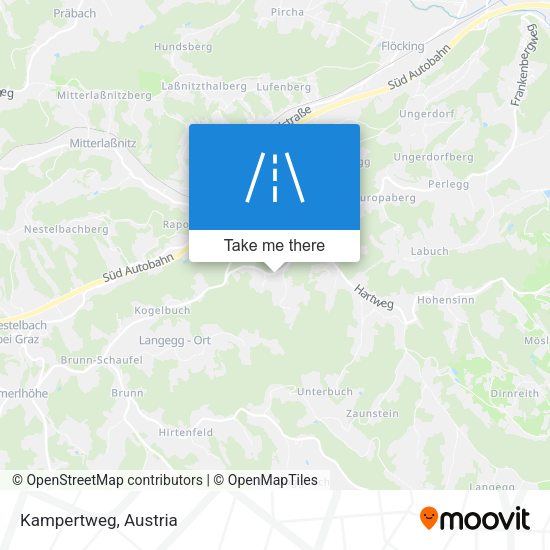 Kampertweg map