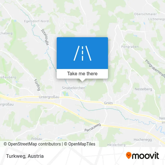 Turkweg map