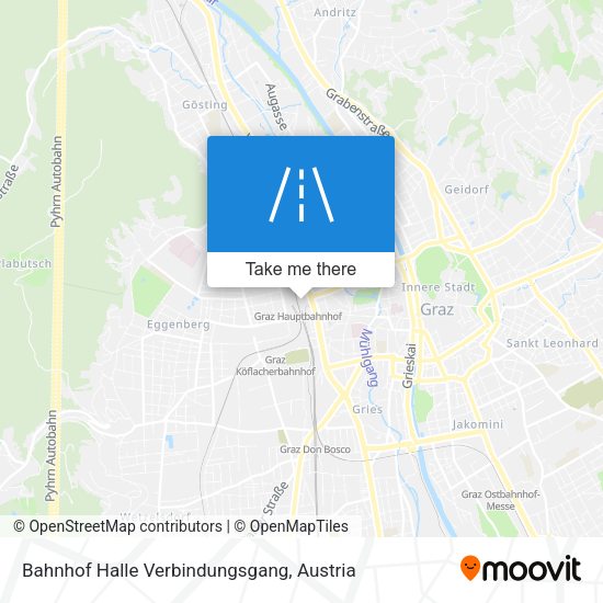 Bahnhof Halle Verbindungsgang map