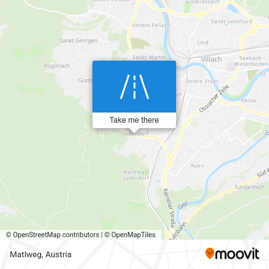 Matlweg map