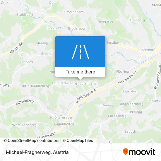 Michael-Fragnerweg map