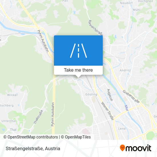 Straßengelstraße map