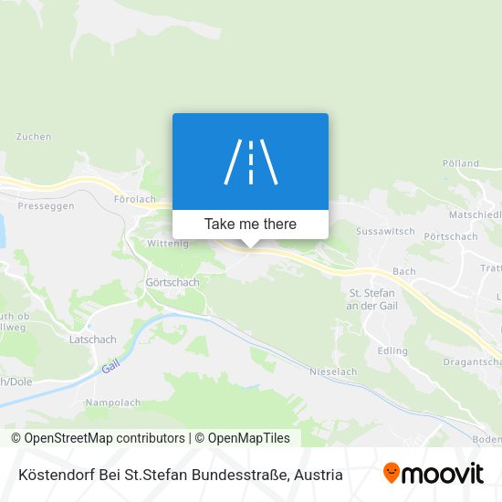 Köstendorf Bei St.Stefan Bundesstraße map