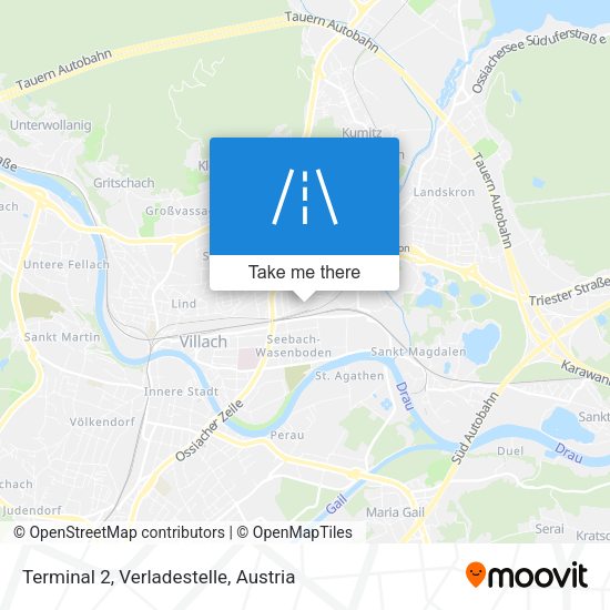 Terminal 2, Verladestelle map