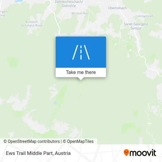 Ews Trail Middle Part map