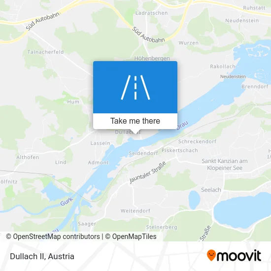 Dullach II map
