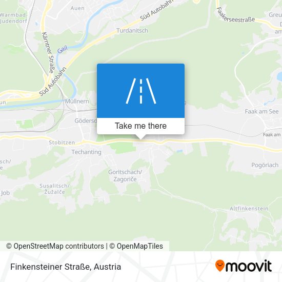 Finkensteiner Straße map
