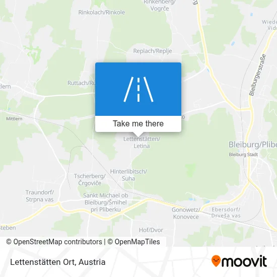 Lettenstätten Ort map