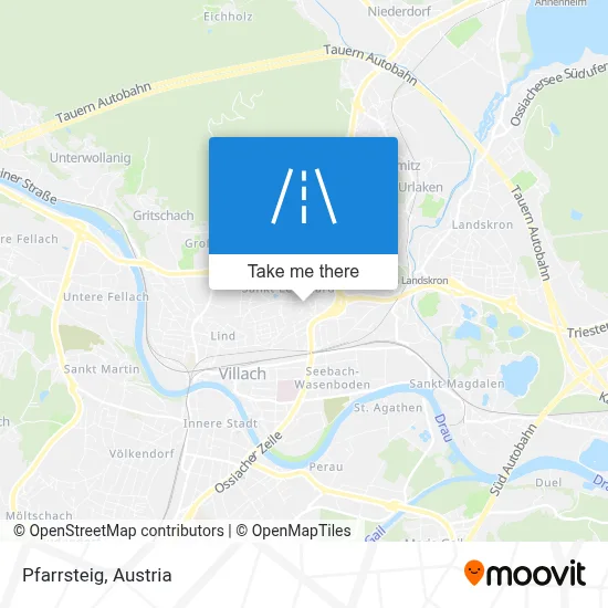 Pfarrsteig map
