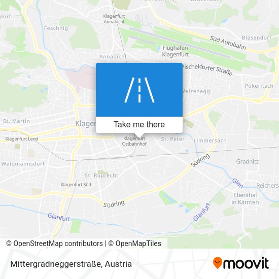 Mittergradneggerstraße map