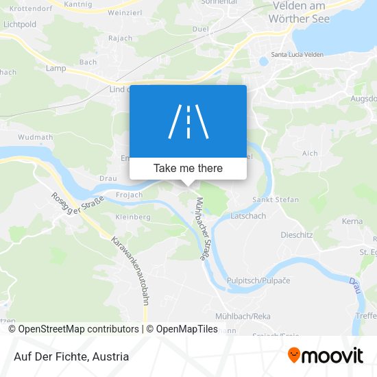 Auf Der Fichte map