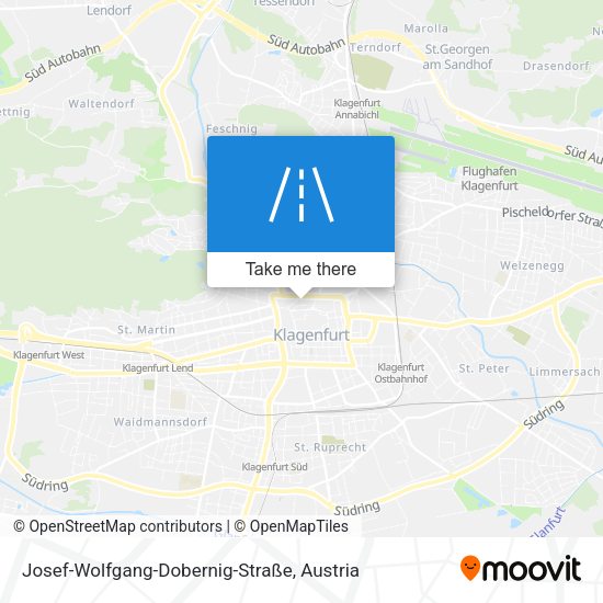 Josef-Wolfgang-Dobernig-Straße map