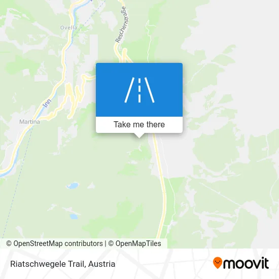 Riatschwegele Trail map